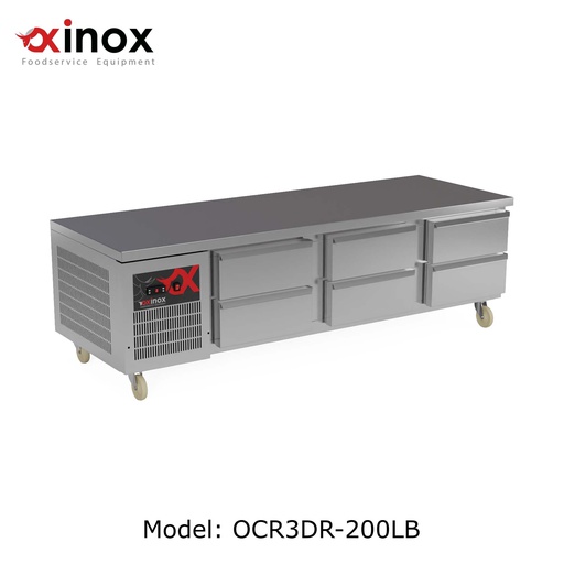 [OCR3DR-200LB90] Under Counter Refrigerator six drawers