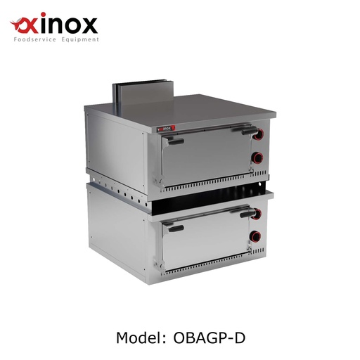 [Oxinox model OBAGP-D90] Double Deck Gas Oven 