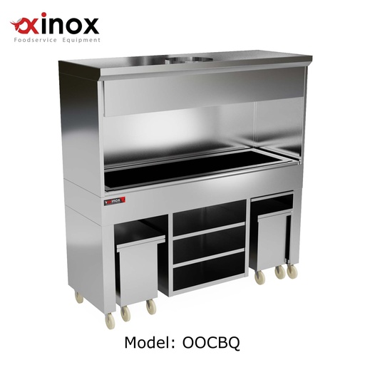 [Oxinox model OOCBQ-200] charcoal barbecue grill