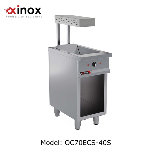 [Oxinox model OC70ECS-60S] Dump Station -Chip Scuttle heating 1xGN1/1 