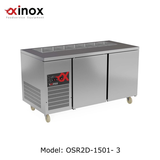 [OSR2D-1501/3] Salad Refrigerated Counter two doors