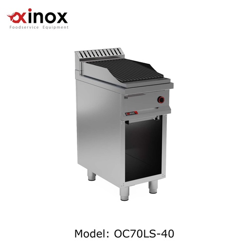 [Oxinox model OC70LS-40] Lava Stone Grill - Free Stand