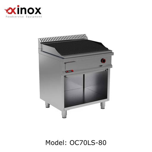 [Oxinox model OC70LS-80] Lava Stone Grill - Free Stand