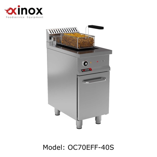 [Oxinox model OC70EFF-40S] Electric single tank deep fat fryer