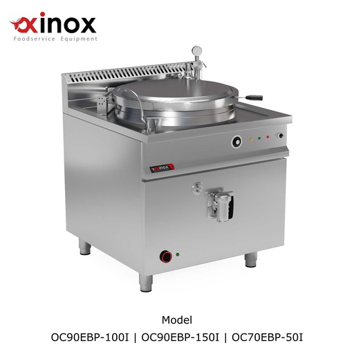 [Oxinox model OC70EBP-50I] Electric  Indirect Heated Boiling Pan 50 L