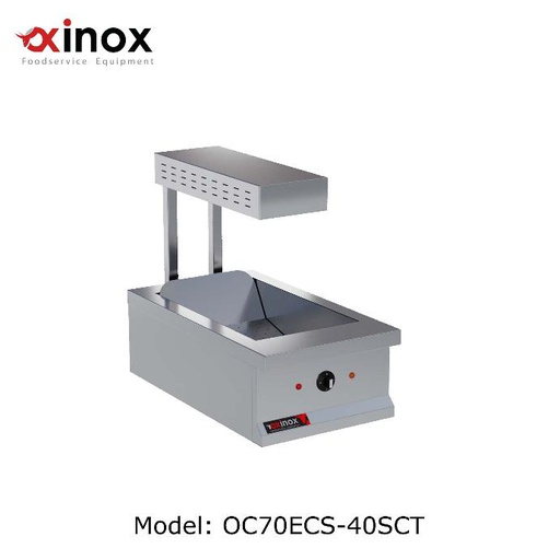 [Oxinox model OC70ECS-40SCT] Dump Station -Chip Scuttle heating 1xGN1/1