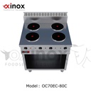 Electric cooker 4 circular hot plate