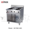 Electric cooker 4 circular hot plate