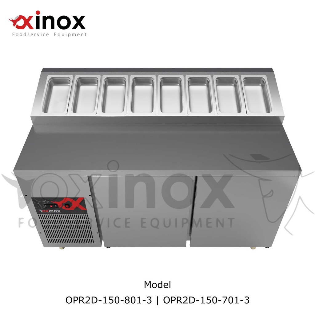 Pizza Refrigerated Counter two doors