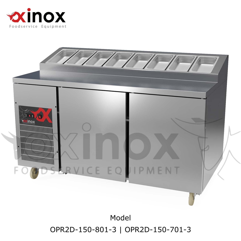 Pizza Refrigerated Counter two doors
