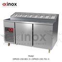 Pizza Refrigerated Counter two doors