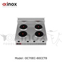 Electric cooker 4 circular hot plate 
