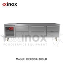 Under Counter Refrigerator six drawers
