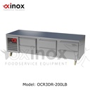 Under Counter Refrigerator six drawers
