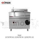 Gas tilting bratt pan