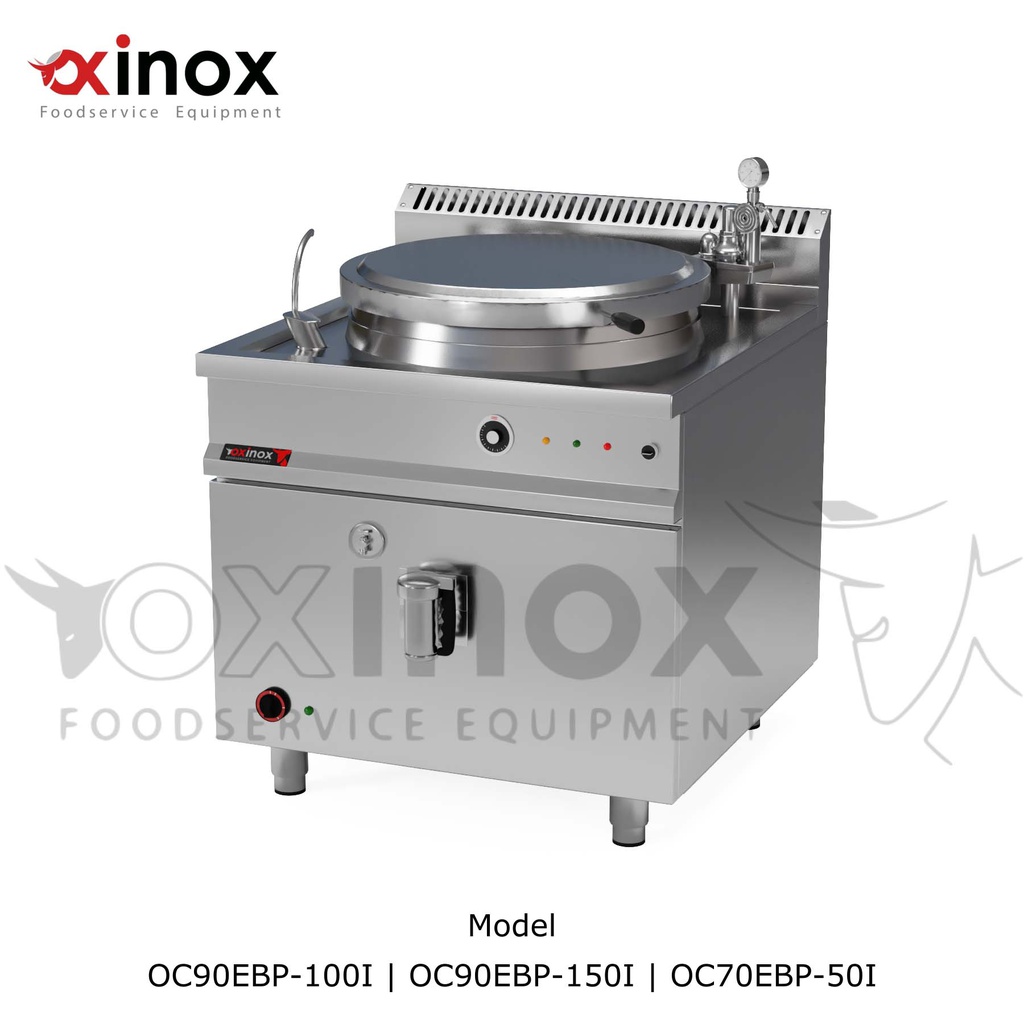 Electric  Indirect Heated Boiling Pan 100 L