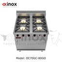 Gas cooker 4 open burners with gas oven