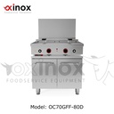 Gas double tank deep fat fryer
