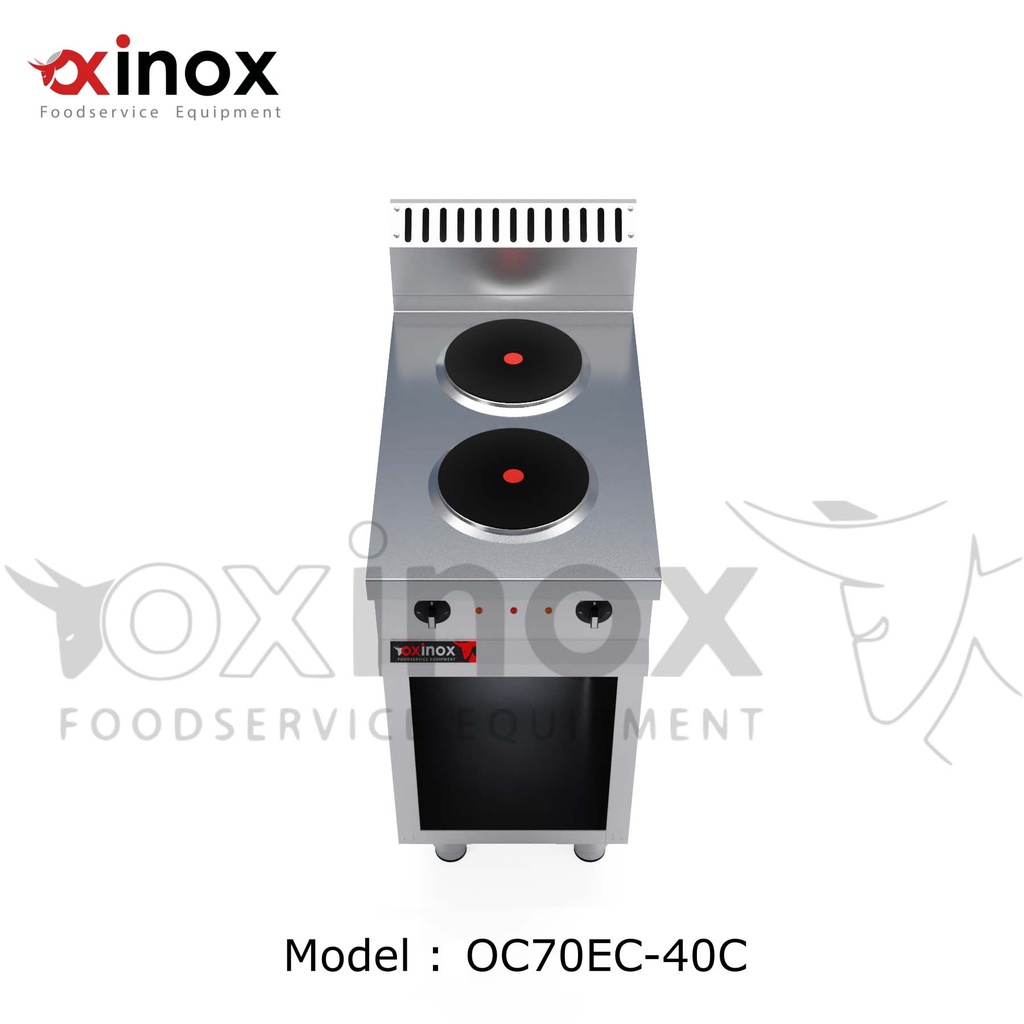 Electric cooker 2 circular hot plate