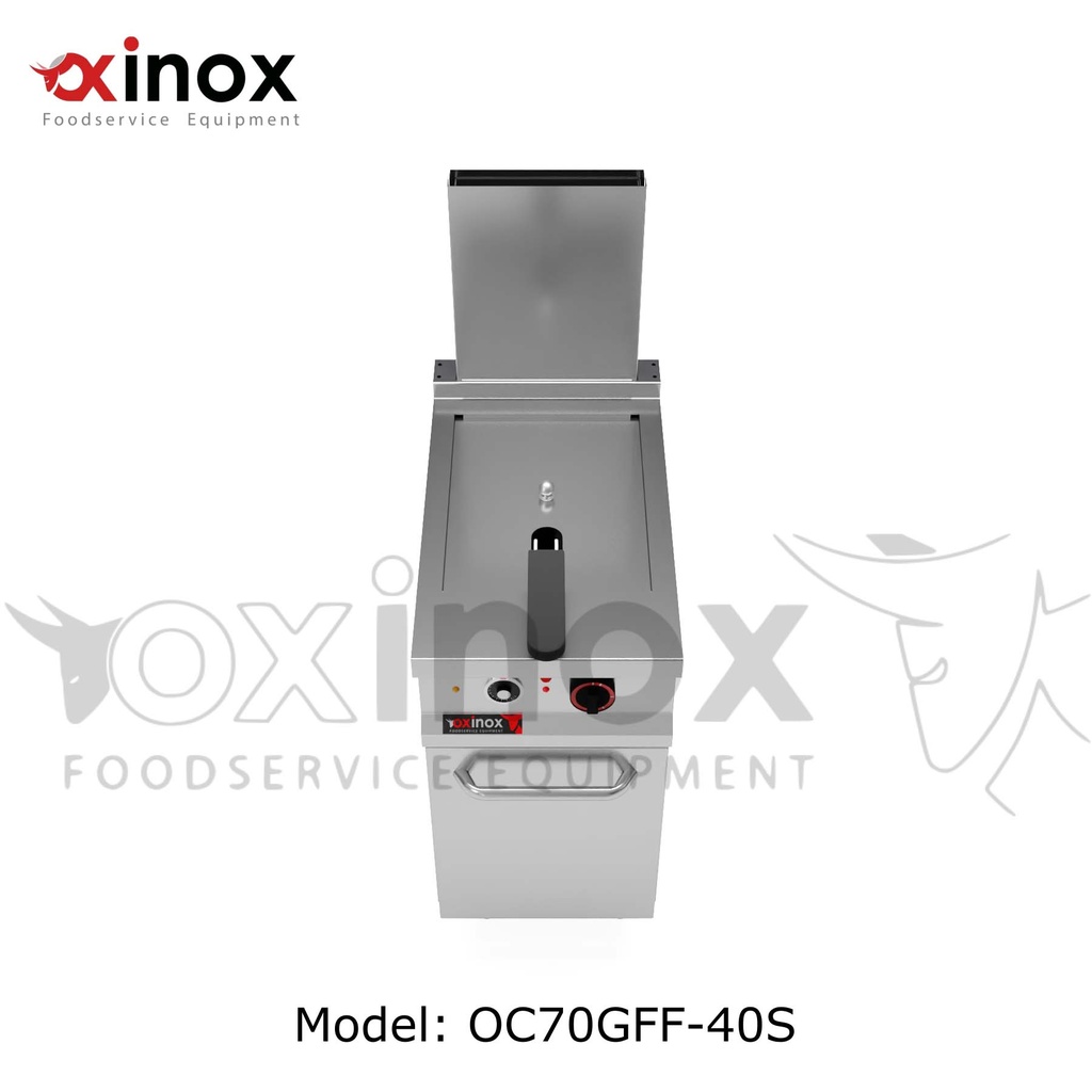 Gas single tank deep fat fryer