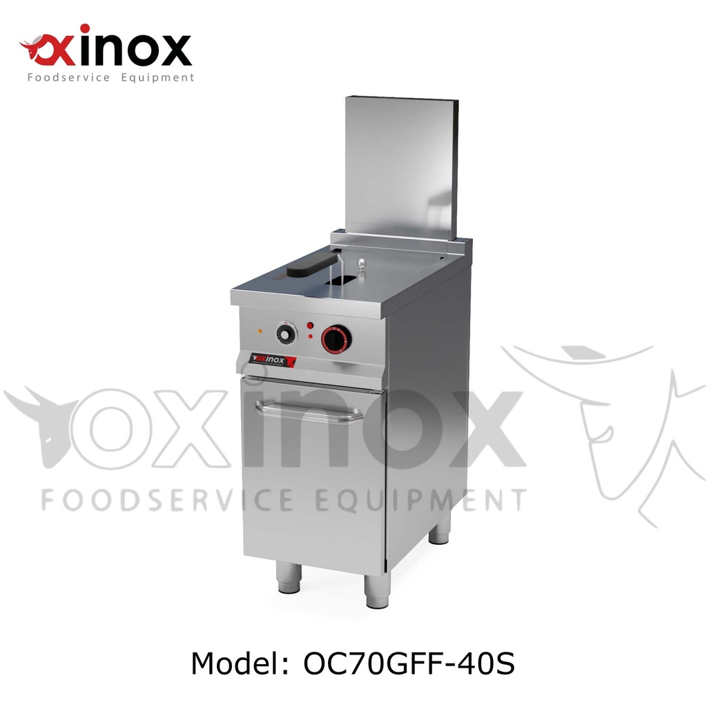 Gas single tank deep fat fryer