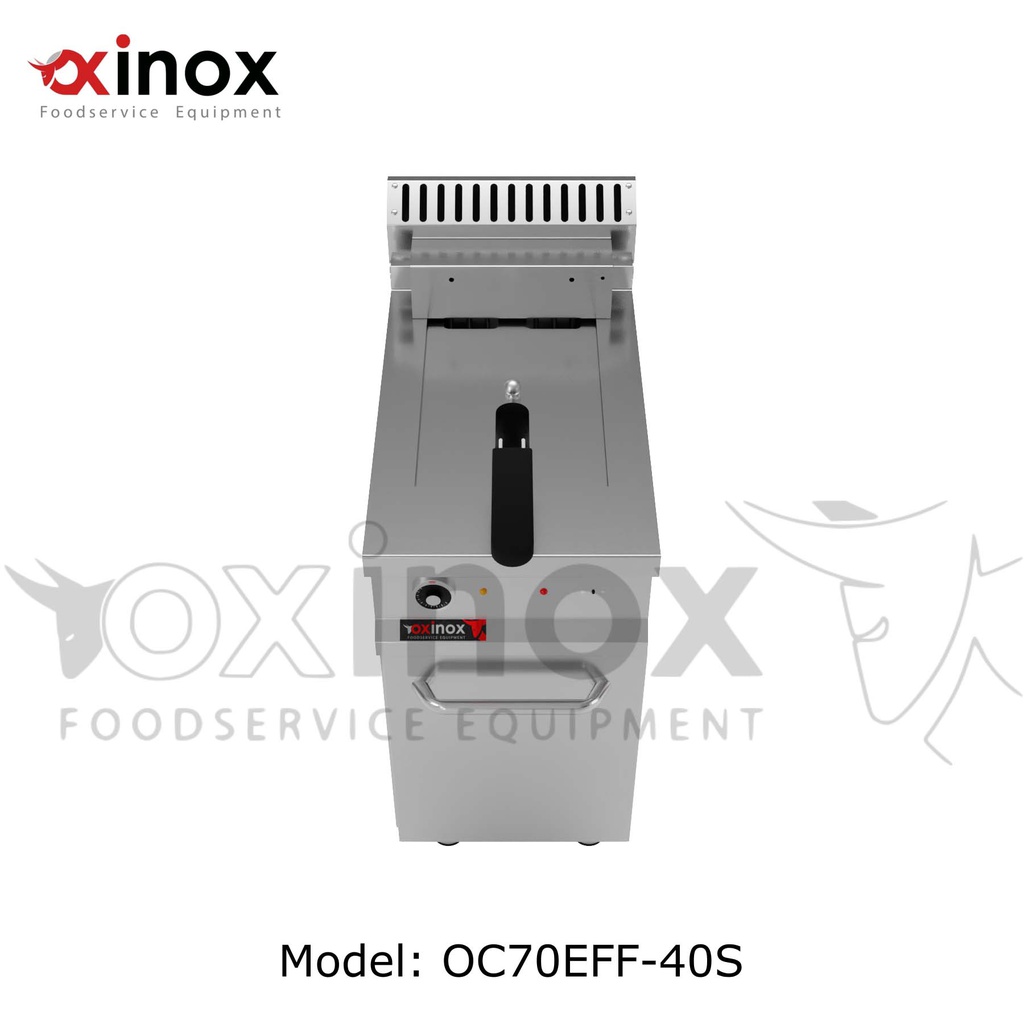 Electric single tank deep fat fryer