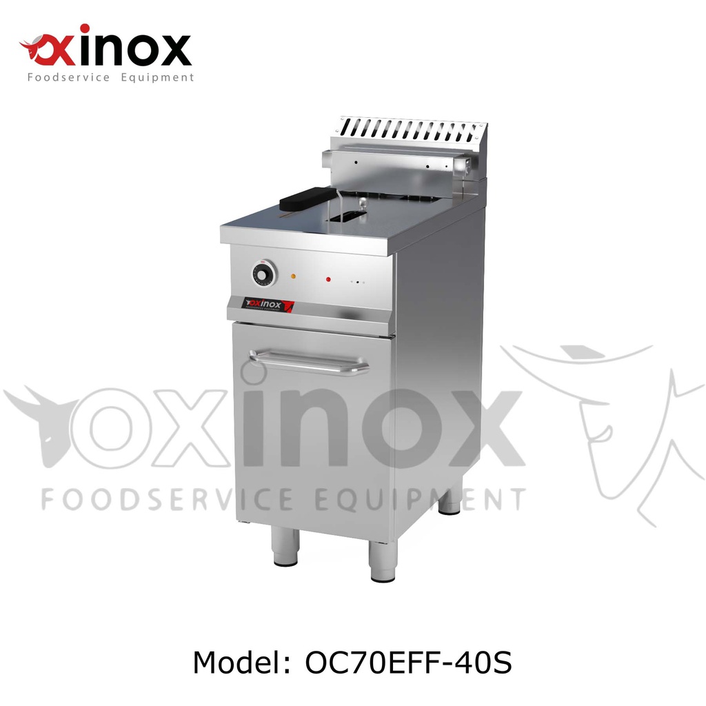 Electric single tank deep fat fryer
