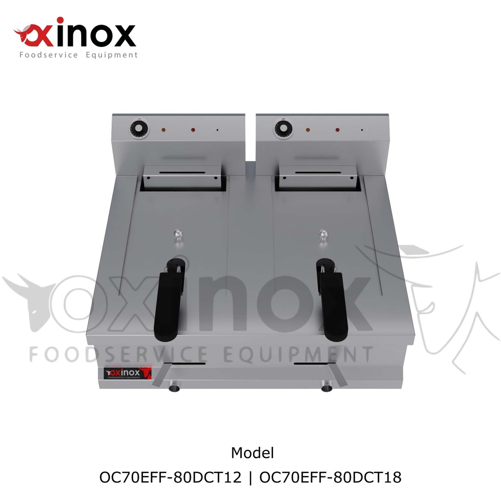 Electric Double tank deep fat fryer