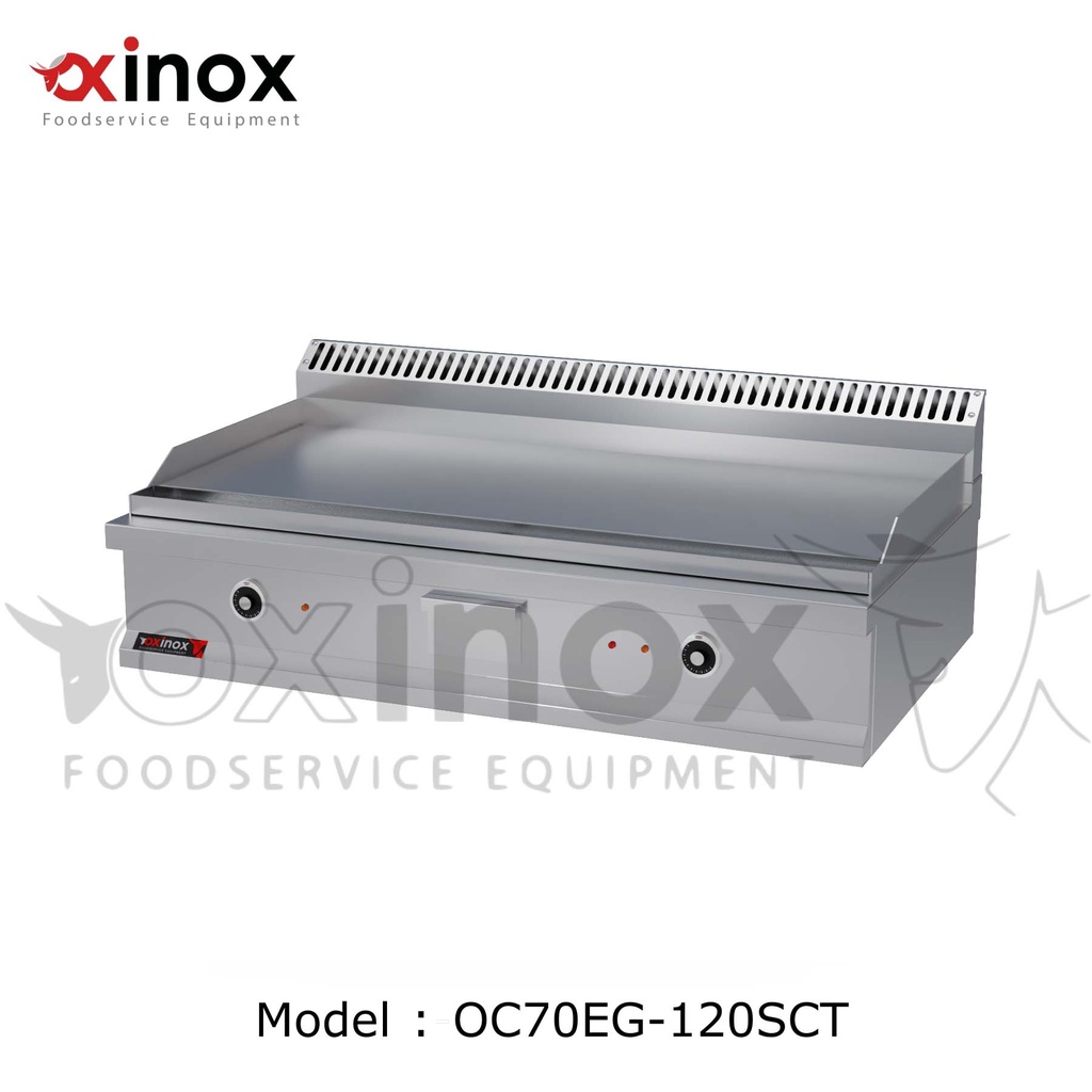 Electric grill Smooth cooking plate