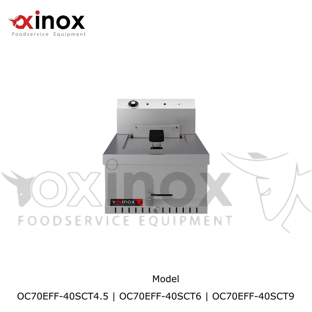 Electric single tank deep fat fryer