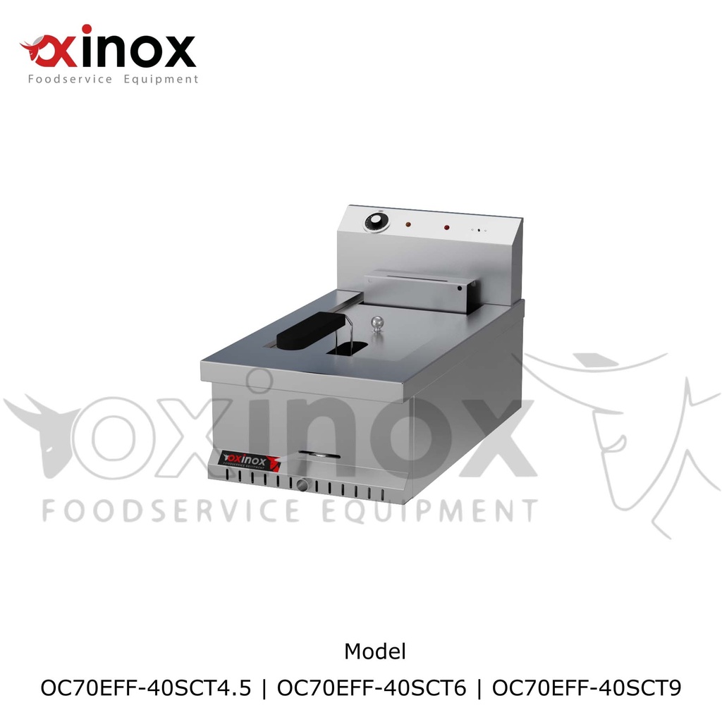 Electric single tank deep fat fryer