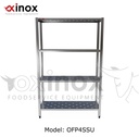 Shelving Unit- Four Stainless steel tiers