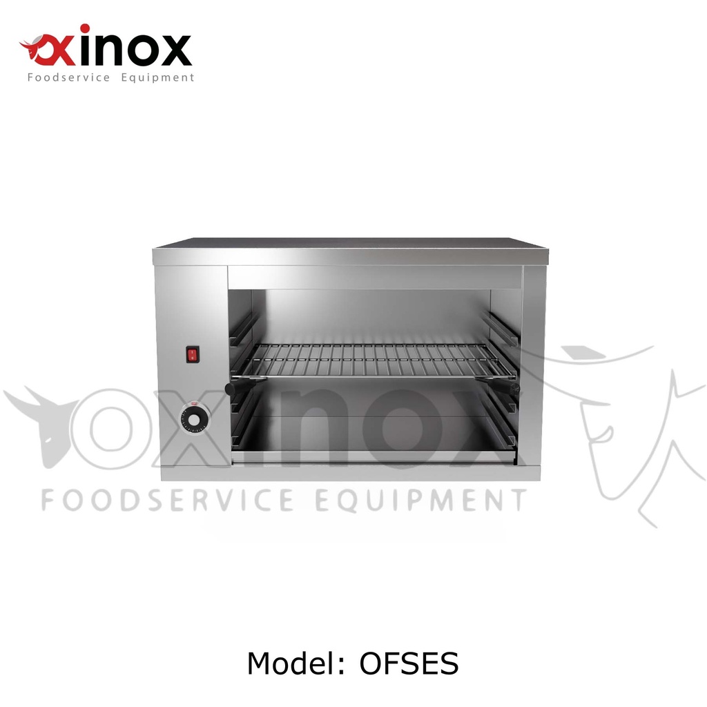 Electric Salamander Fixed Height table top unit or wall-mounted