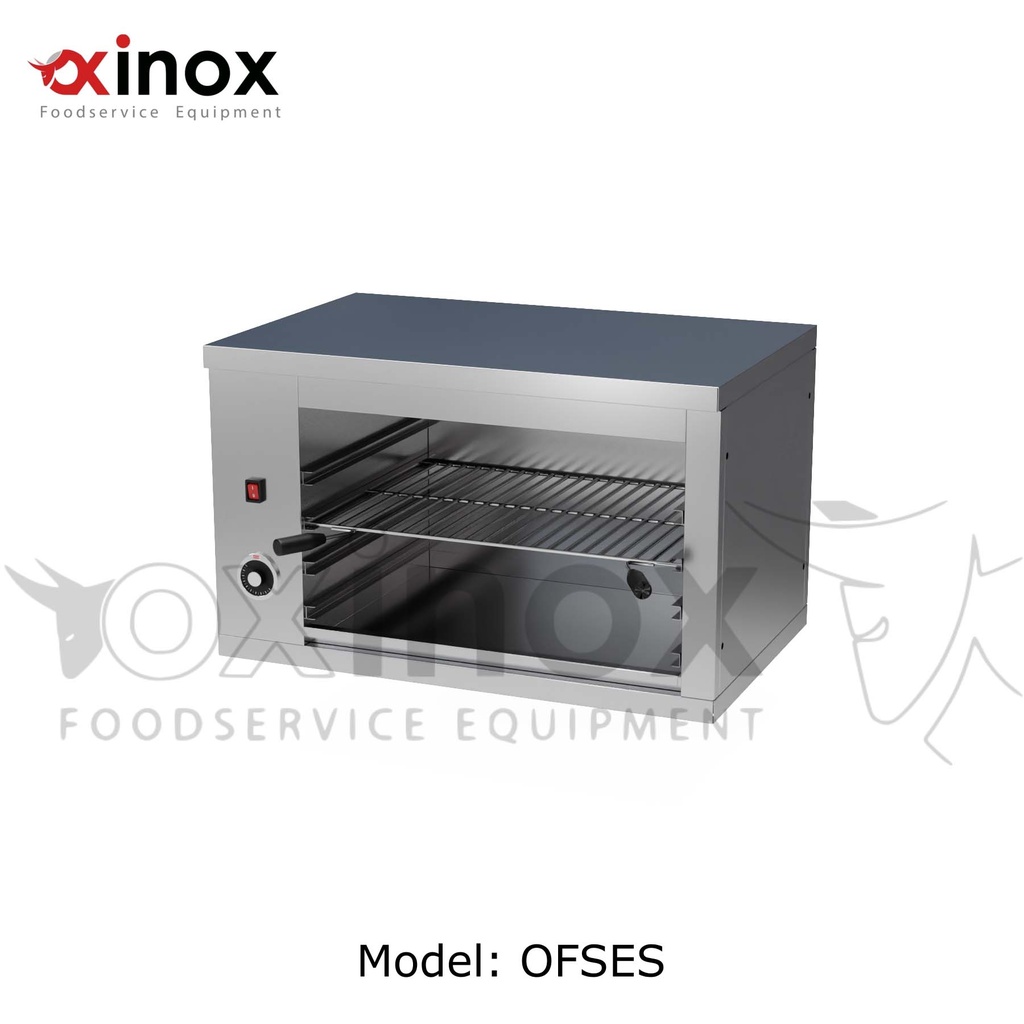 Electric Salamander Fixed Height table top unit or wall-mounted