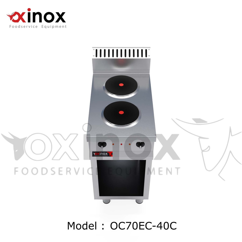 Electric cooker 2 circular hot plate