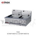 Electric Double tank deep fat fryer