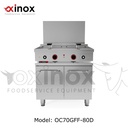 Gas double tank deep fat fryer