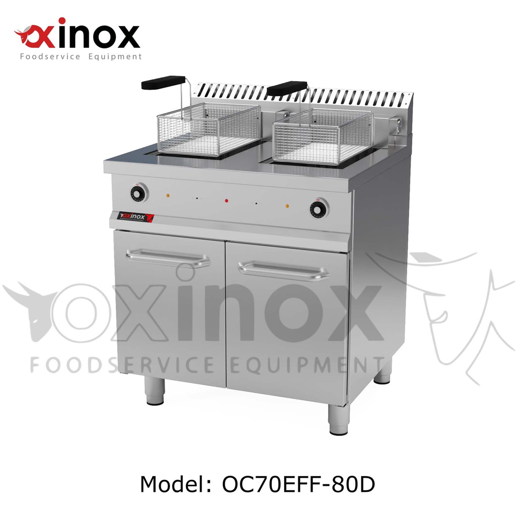 Electric Double tank deep fat fryer