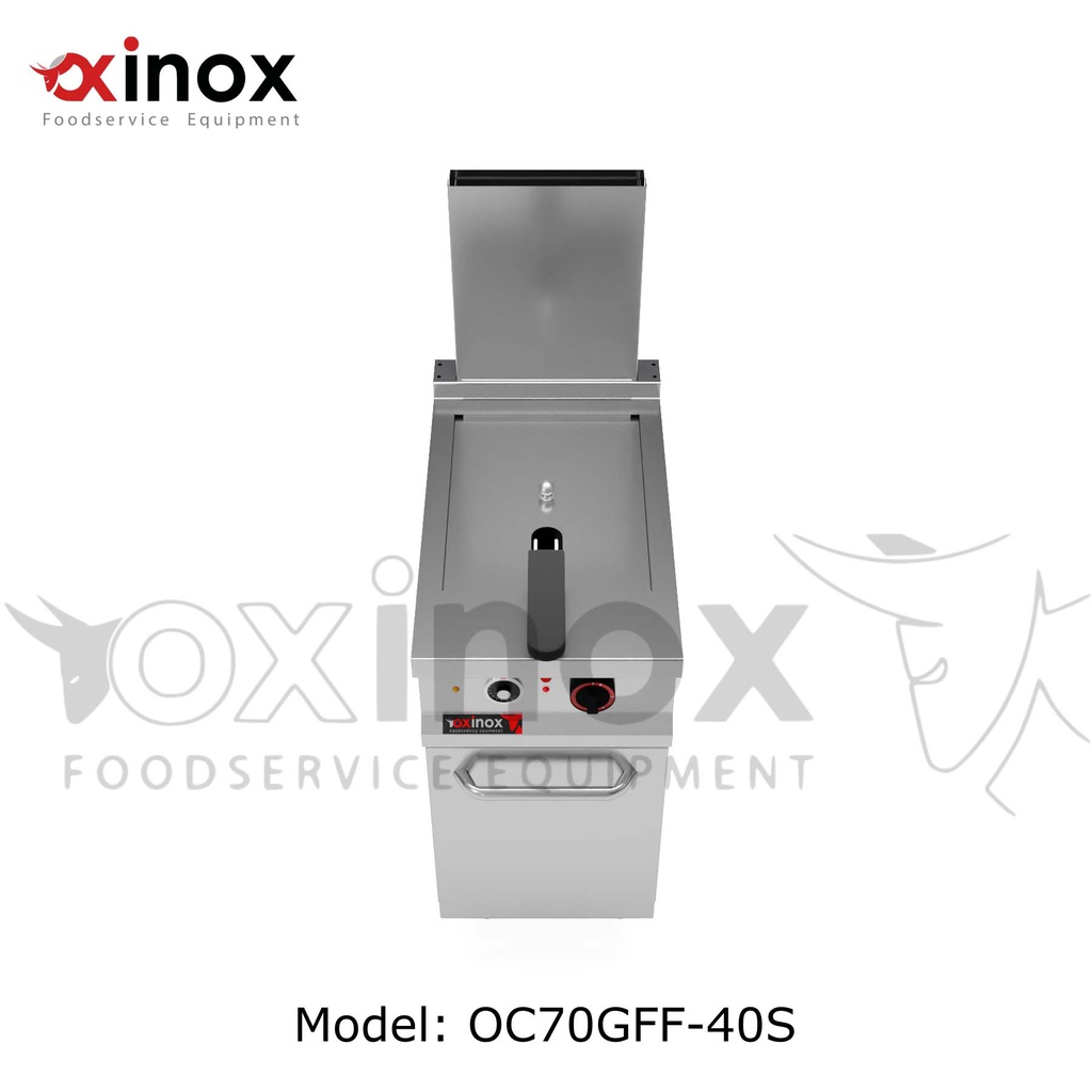 Gas single tank deep fat fryer