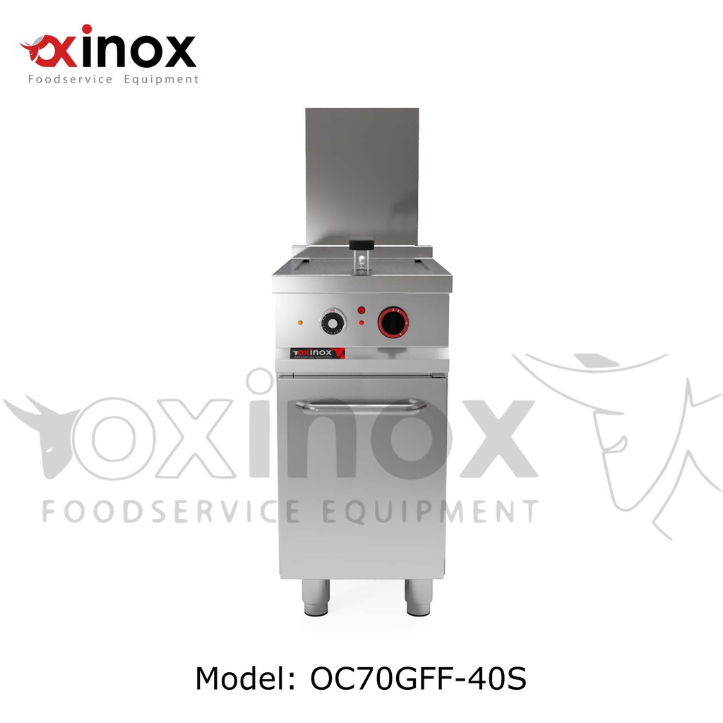 Gas single tank deep fat fryer