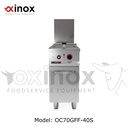 Gas single tank deep fat fryer