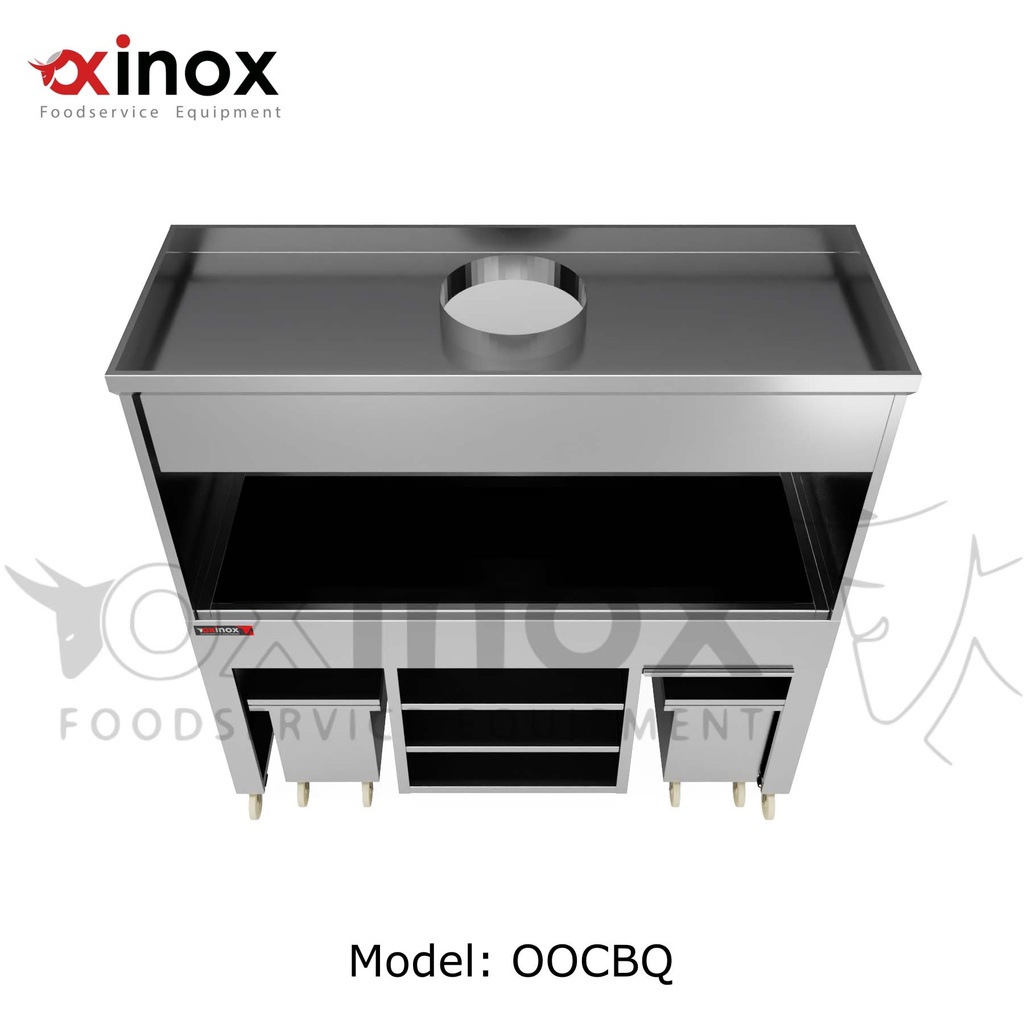 charcoal barbecue grill