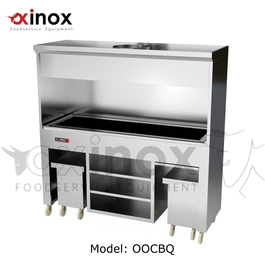 charcoal barbecue grill