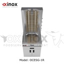 Electric Shawerma Grill with base cabinet