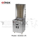 Electric Shawerma Grill with base cabinet