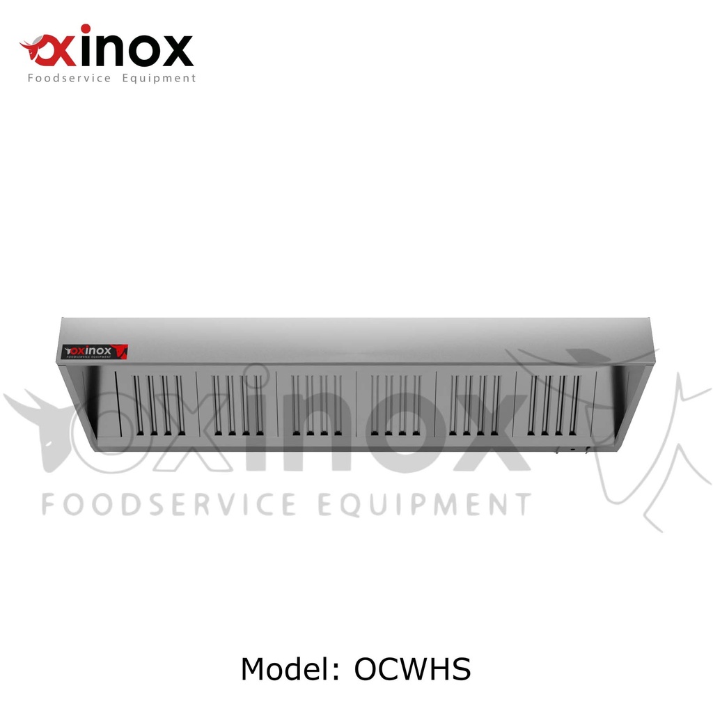Wall Mounted Exhaust Hoods-Single Skin 110
