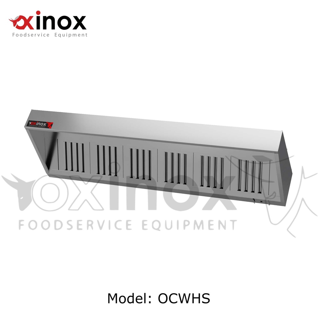 Wall Mounted Exhaust Hoods-Single Skin 110