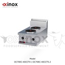 Electric cooker 2 circular hot plate 