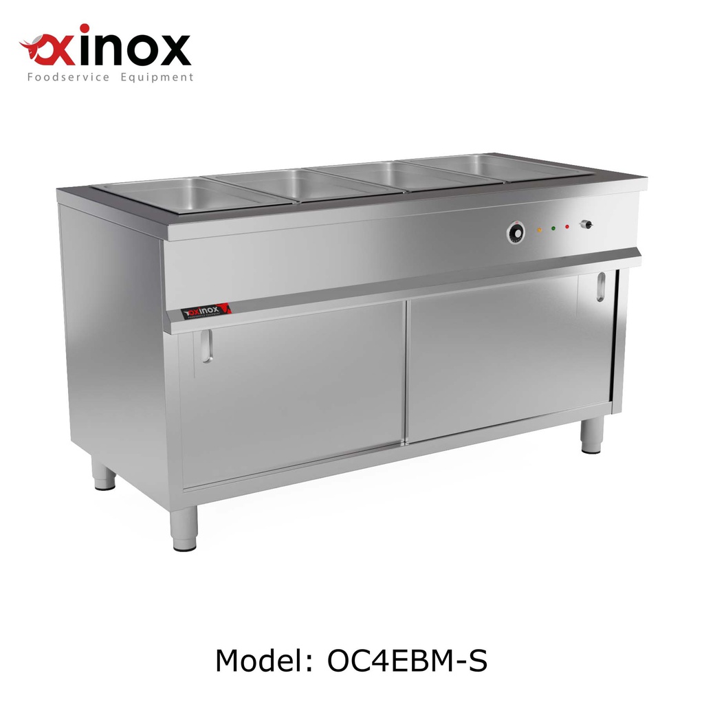 Electric  Bain Marie Sliding doors