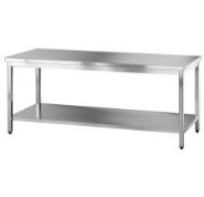 Central work Table With under shelf
Dims:2200x700x850